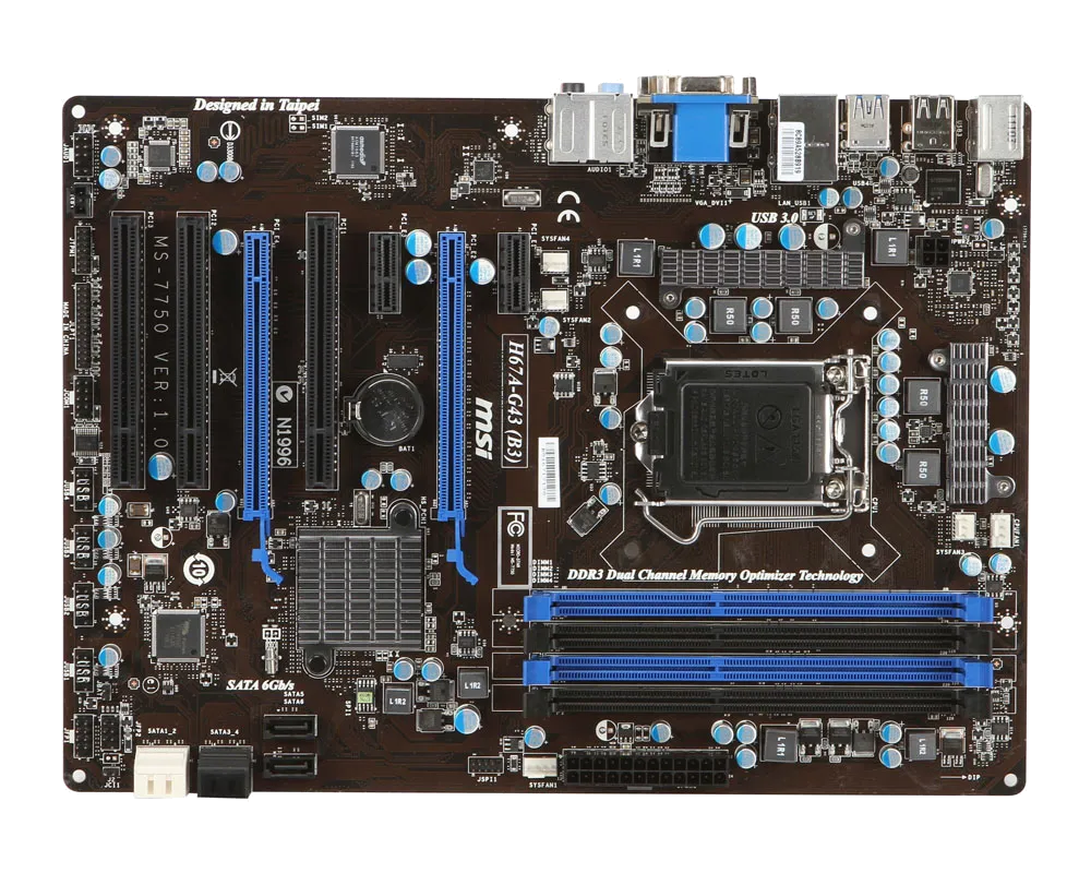 H67A-G43 B3